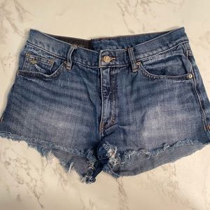 A beautiful pair of Armani Exchange jean shorts